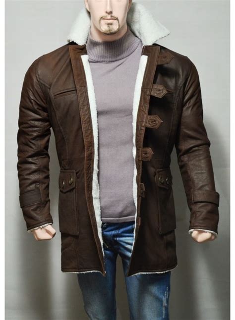 bane coat distressed brown